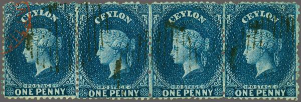Lot 6145 - brit. colonies Ceylon -  Corinphila Auction AG Corinphila Auction 291-297 Day 1