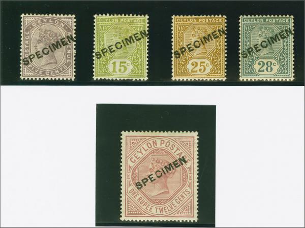 Lot 6205 - brit. colonies Ceylon -  Corinphila Auction AG Corinphila Auction 291-297 Day 1