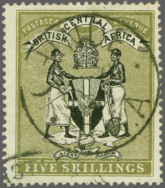 Lot 6468 - brit. colonies Nyassaland British Central Africa -  Corinphila Auction AG Corinphila Auction 291-297 Day 1