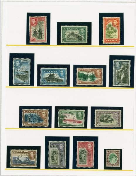 Lot 6275 - brit. colonies Ceylon - Corinphila Auction AG Corinphila Auction 291-297 Day 1 Lot 6275 - brit. colonies Ceylon - Corinphila Auction AG Corinphila Auction 291-297 Day 1