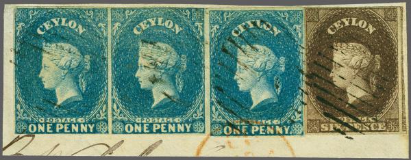 Lot 6030 - brit. colonies Ceylon -  Corinphila Auction AG Corinphila Auction 291-297 Day 1