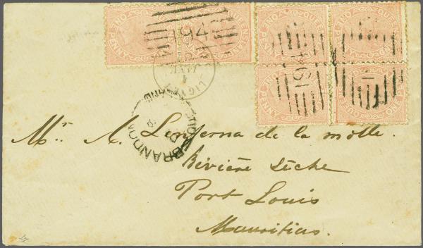 Lot 222 - brit. colonies Mauritius - Corinphila Auction AG Corinphila Auction 291-297 Day 1 Lot 222 - brit. colonies Mauritius - Corinphila Auction AG Corinphila Auction 291-297 Day 1