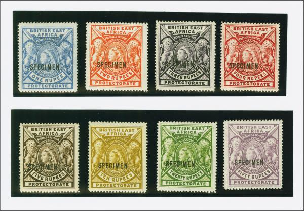 Lot 6436 - brit. colonies british east africa - Corinphila Auction AG Corinphila Auction 291-297 Day 1 Lot 6436 - brit. colonies british east africa - Corinphila Auction AG Corinphila Auction 291-297 Day 1