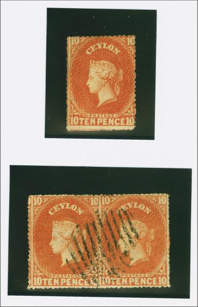 Lot 6098 - brit. colonies Ceylon - Corinphila Auction AG Corinphila Auction 291-297 Day 1 Lot 6098 - brit. colonies Ceylon - Corinphila Auction AG Corinphila Auction 291-297 Day 1