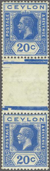 Lot 6260 - brit. colonies Ceylon -  Corinphila Auction AG Corinphila Auction 291-297 Day 1