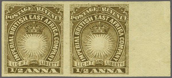 Lot 6301 - brit. colonies british east africa - Corinphila Auction AG Corinphila Auction 291-297 Day 1 Lot 6301 - brit. colonies british east africa - Corinphila Auction AG Corinphila Auction 291-297 Day 1