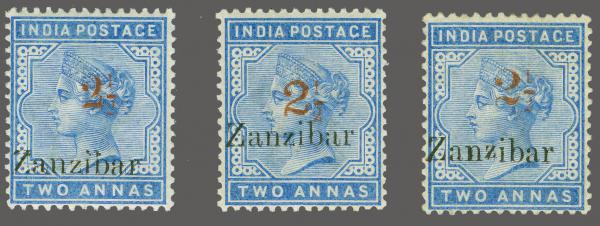 Lot 6641 - brit. colonies sansibar - Corinphila Auction AG Corinphila Auction 291-297 Day 1 Lot 6641 - brit. colonies sansibar - Corinphila Auction AG Corinphila Auction 291-297 Day 1