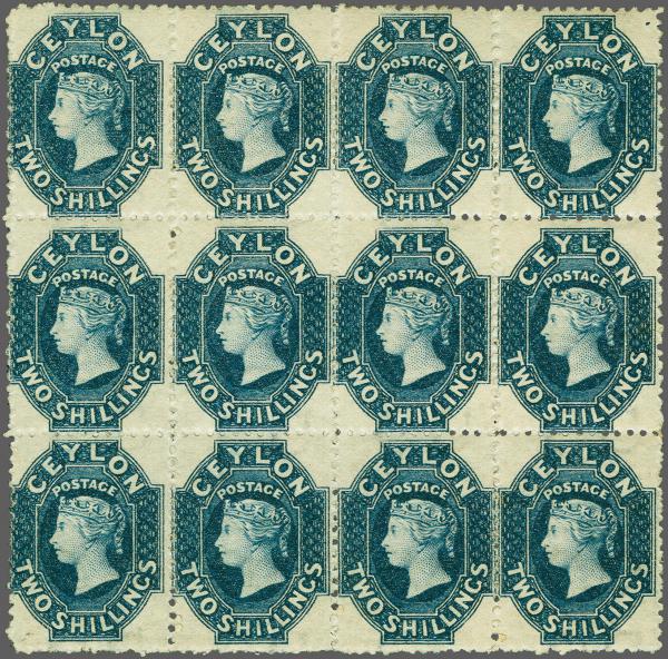 Lot 6170 - brit. colonies Ceylon -  Corinphila Auction AG Corinphila Auction 291-297 Day 1