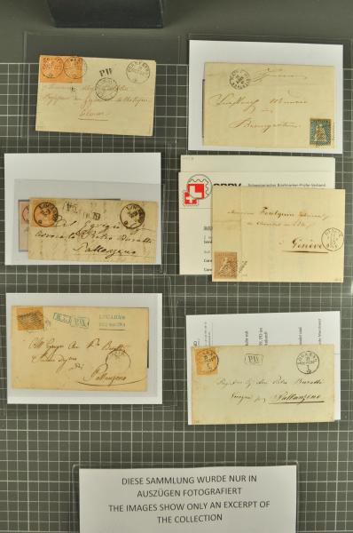 Lot 9446 - Switzerland Sitting Helvetia imperf. 'Strubel' - Corinphila Auction AG CORINPHILA AUCTIONS 297 - 308 Day 1 Lot 9446 - Switzerland Sitting Helvetia imperf. 'Strubel' - Corinphila Auction AG CORINPHILA AUCTIONS 297 - 308 Day 1