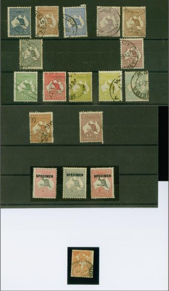 Lot 455 - brit. colonies Australia - Corinphila Auction AG Auction 309-320 - Europe & Overseas - Day 3 Lot 455 - brit. colonies Australia - Corinphila Auction AG Auction 309-320 - Europe & Overseas - Day 3